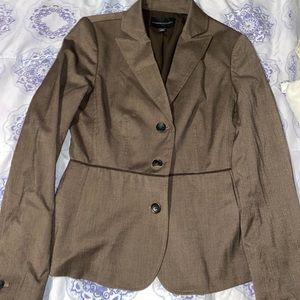 Brown women’s blazer